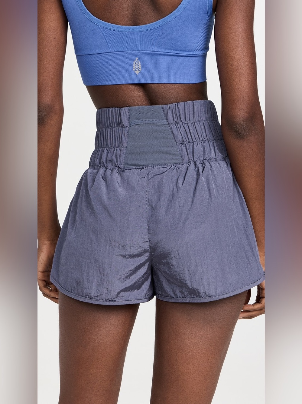 FP Movement The Way Home High Rise Shorts Deep Sea XS - Picture 3 of 14